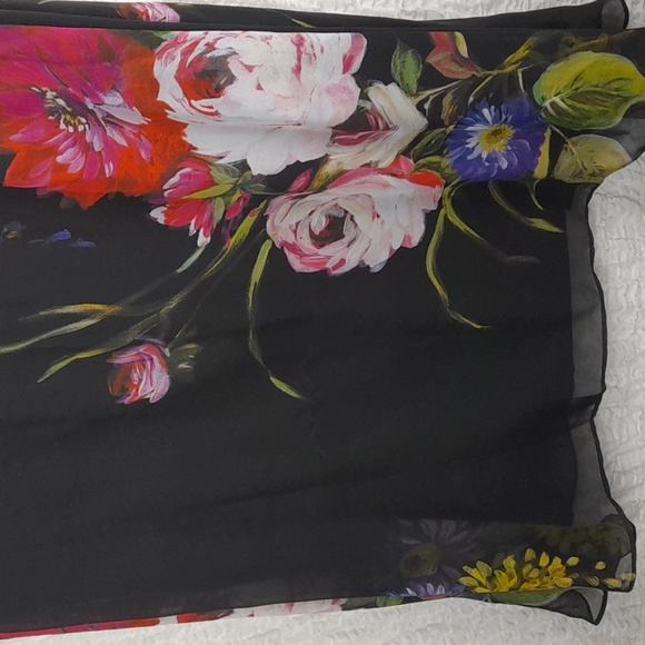 Laura Plus Midi Dress Size 16 Black A194 - Picture 4 of 10